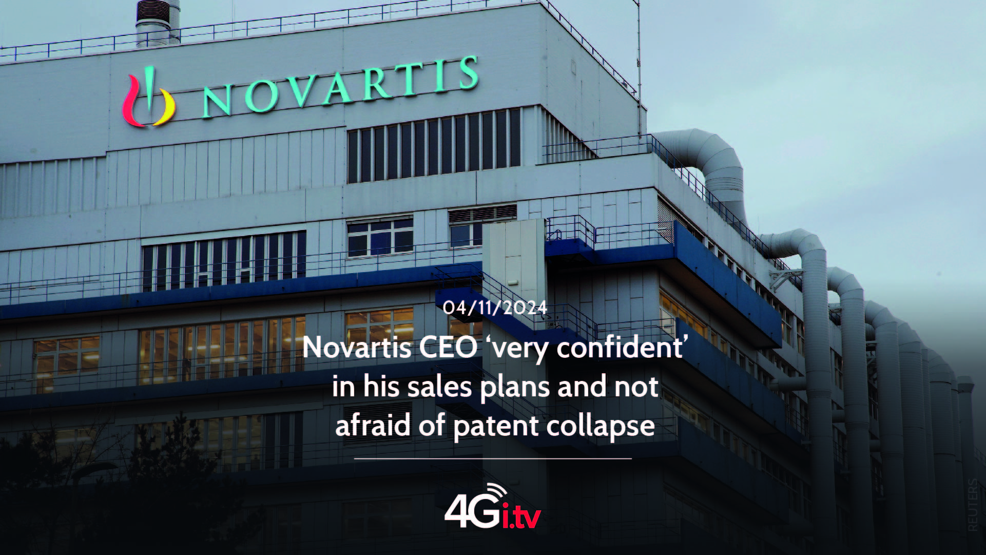 Read more about the article Novartis CEO ‘very confident’ in his sales plans and not afraid of patent collapse