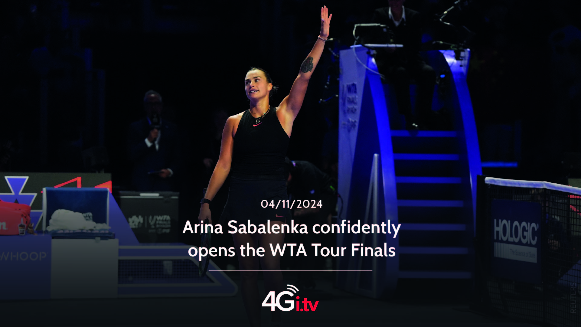 Read more about the article Arina Sabalenka confidently opens the WTA Tour Finals