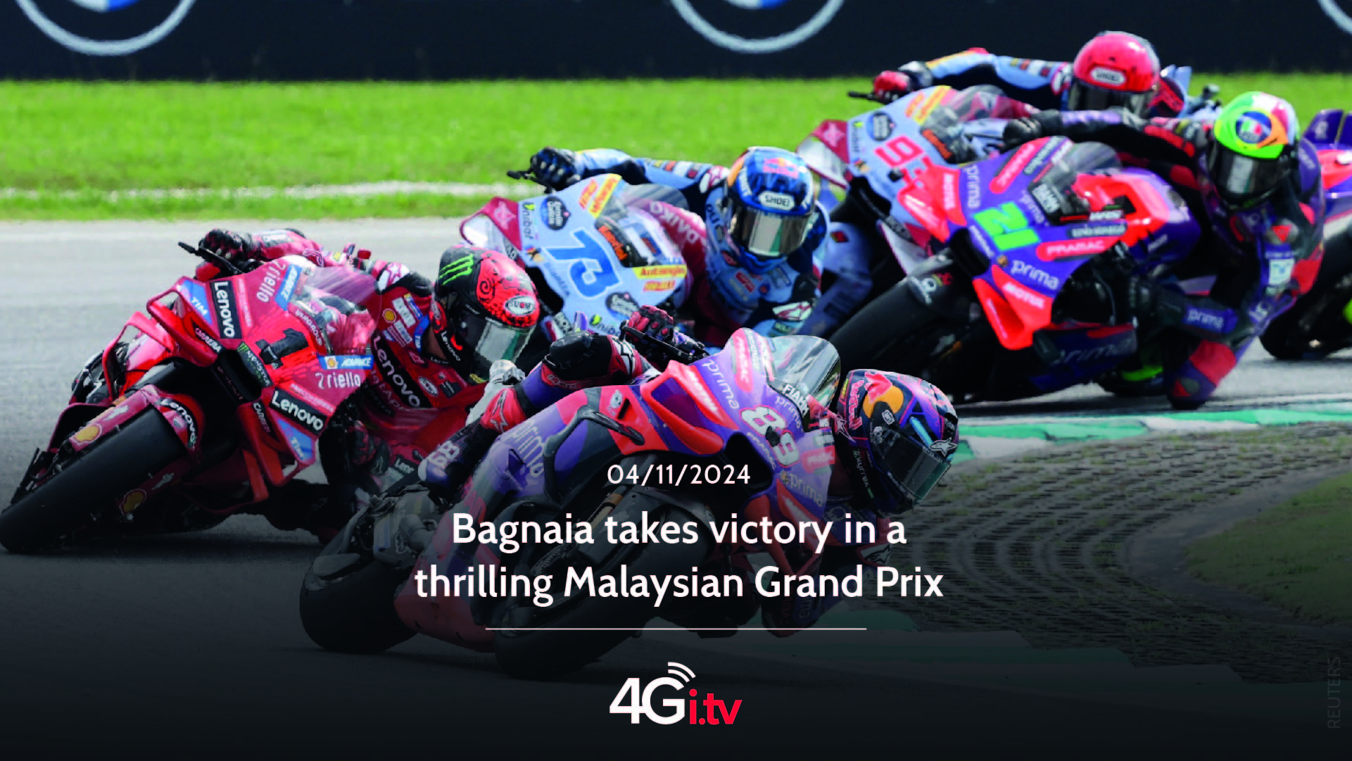 Read more about the article Bagnaia takes victory in a thrilling Malaysian Grand Prix