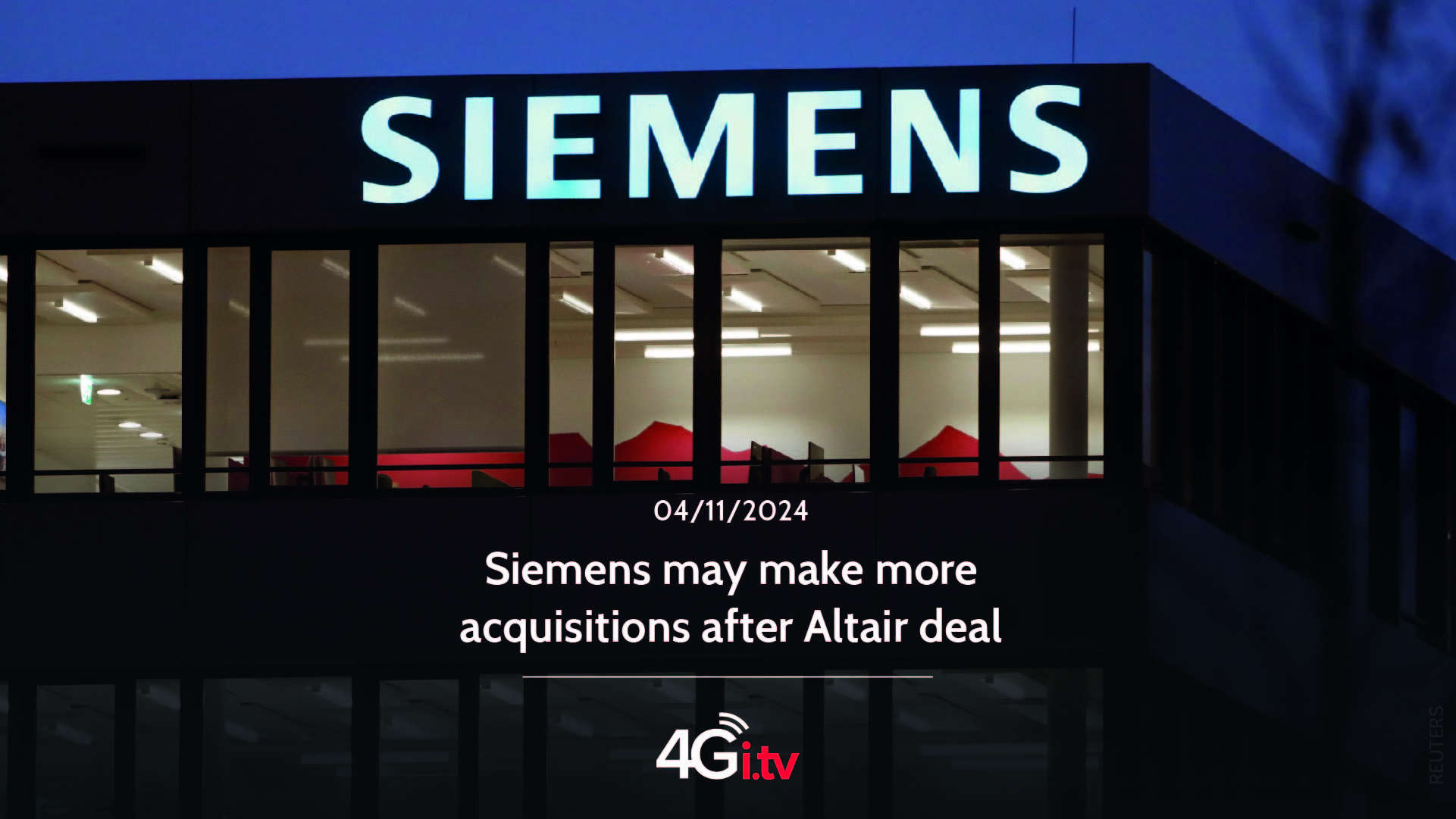 Read more about the article Siemens may make more acquisitions after Altair deal