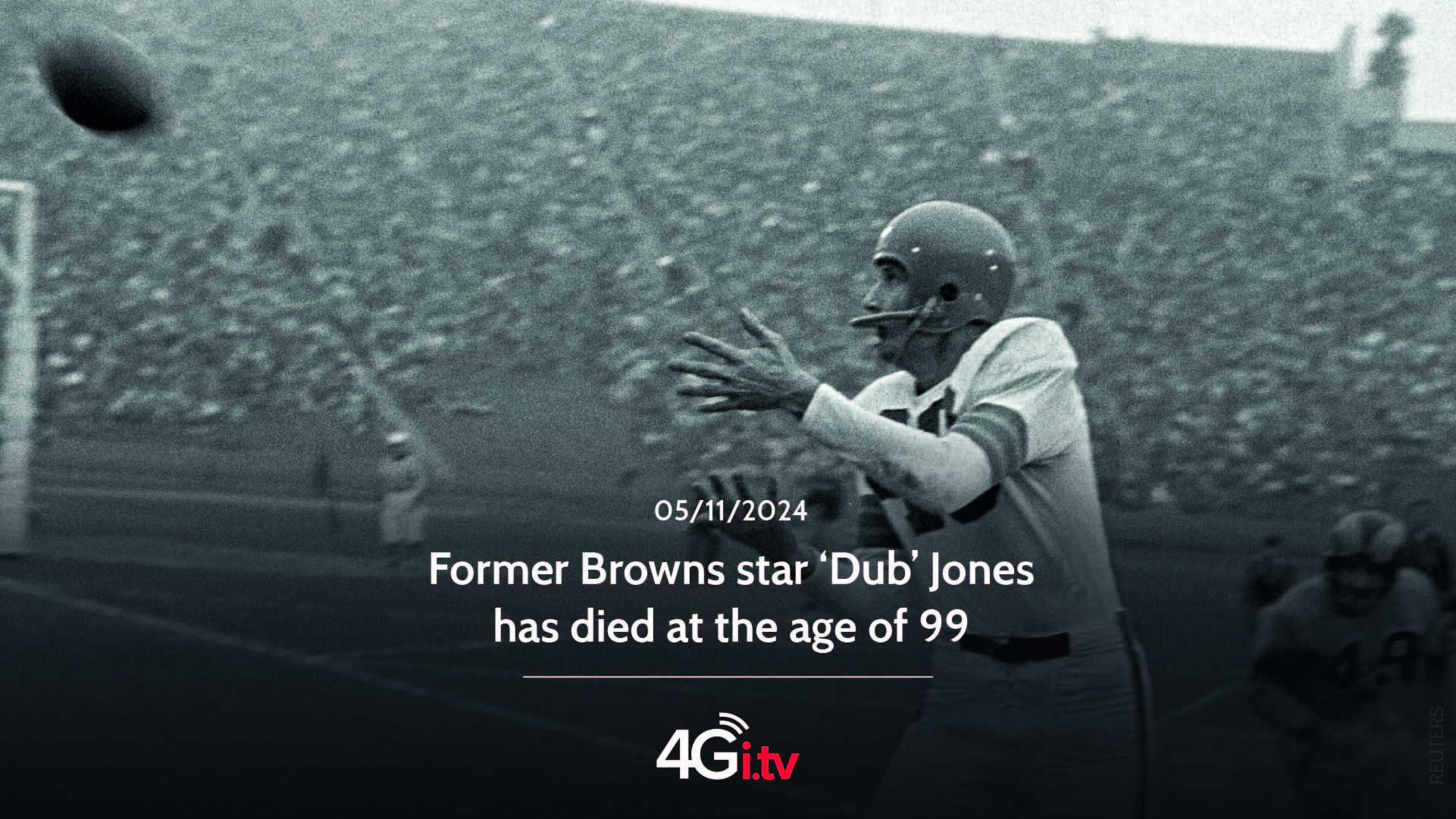 Read more about the article Former Browns star ‘Dub’ Jones has died at the age of 99