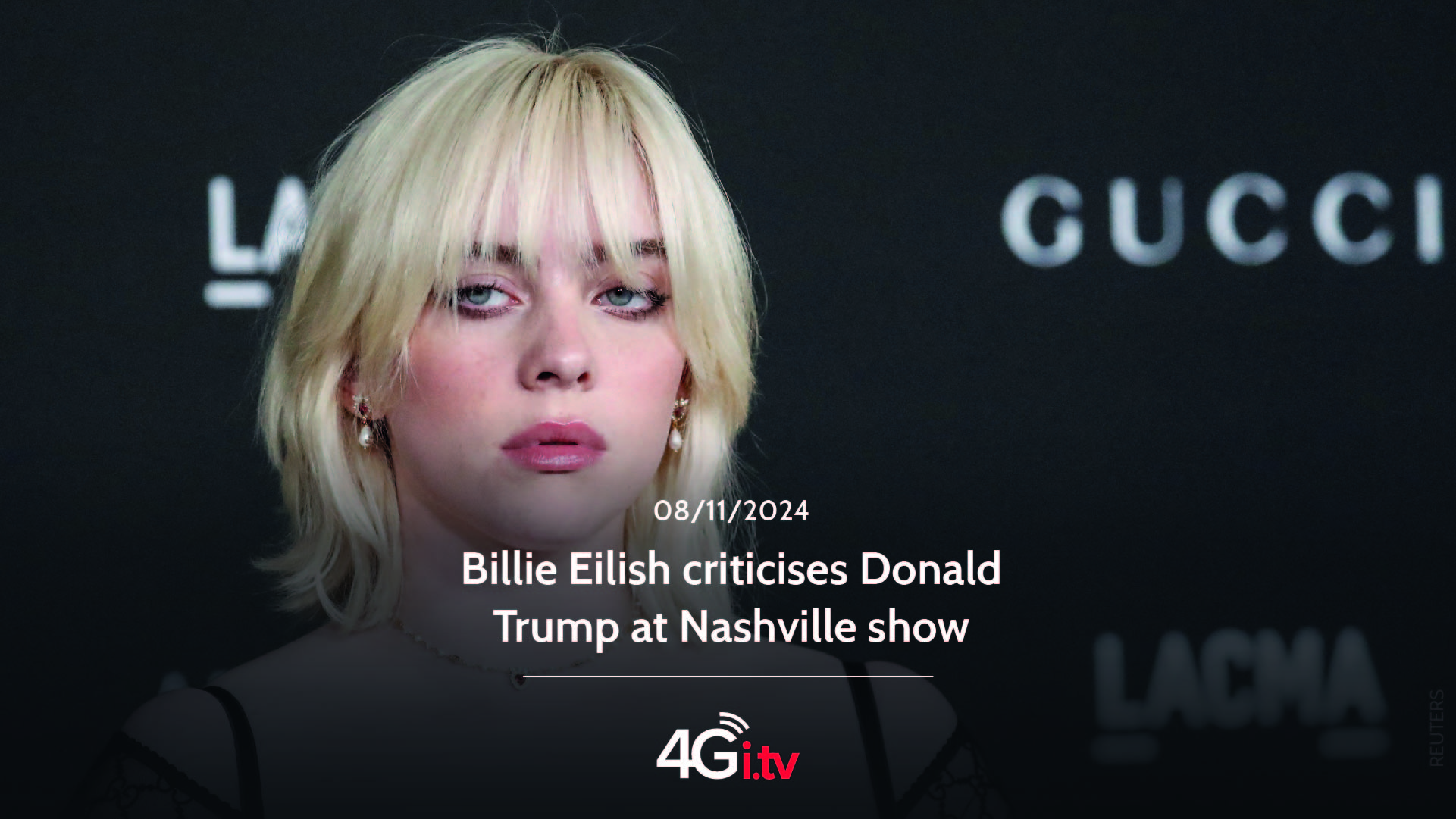 Подробнее о статье Billie Eilish criticises Donald Trump at Nashville show