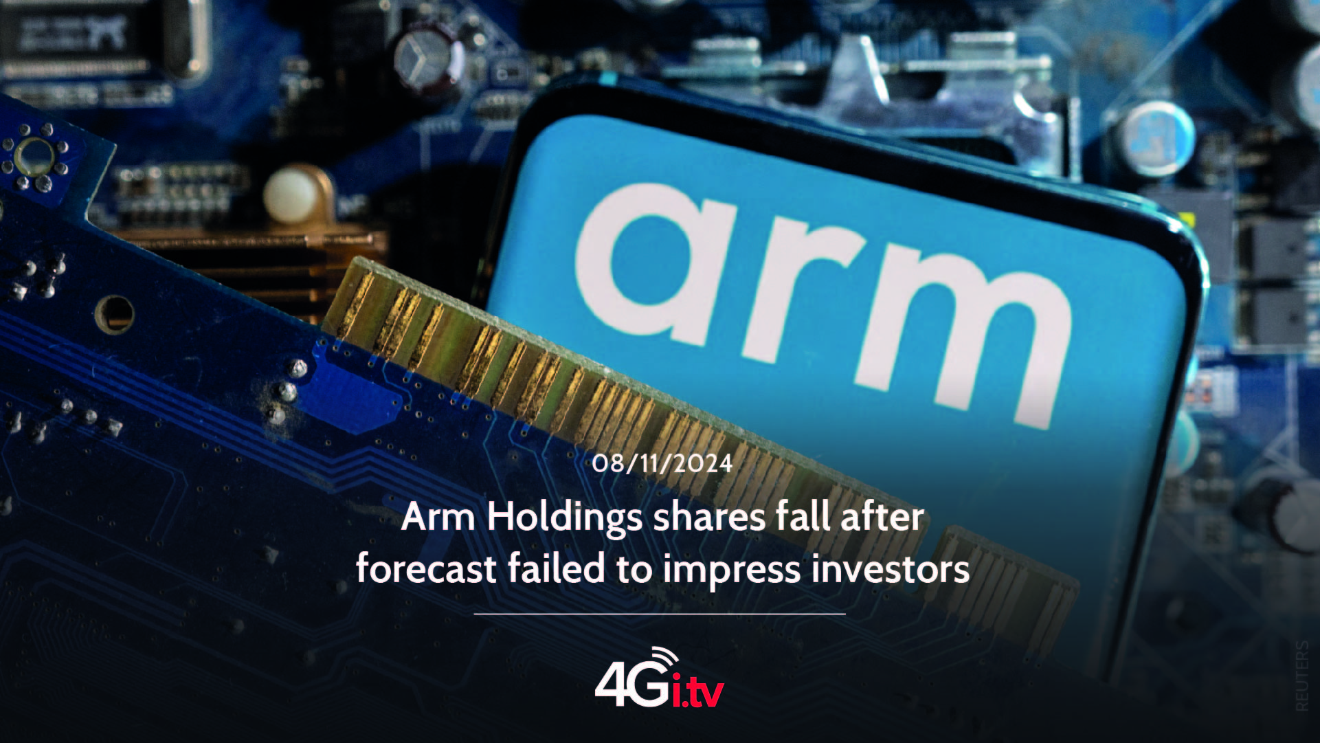 Подробнее о статье Arm Holdings shares fall after forecast failed to impress investors