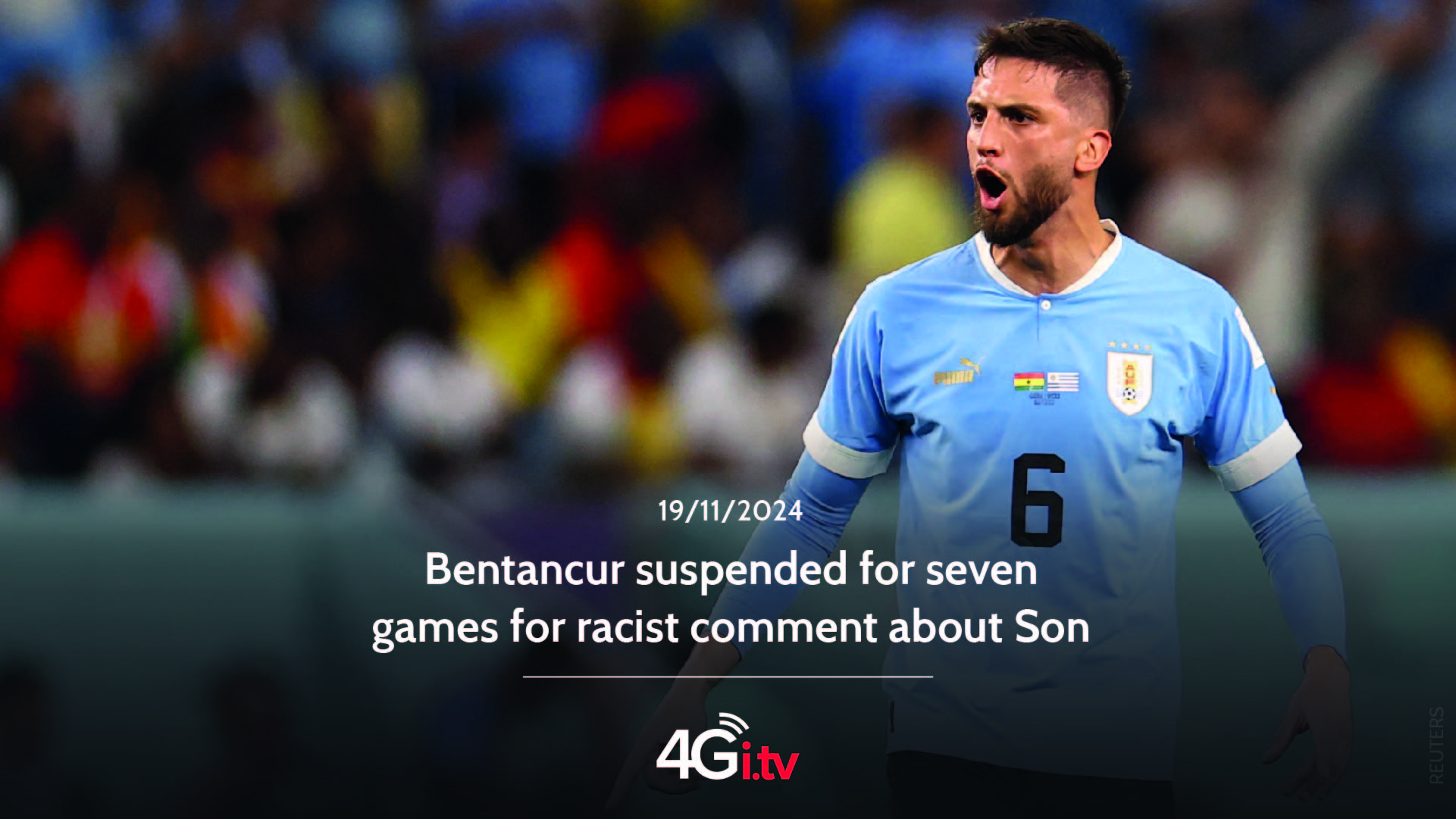 Подробнее о статье Bentancur suspended for seven games for racist comment about Son