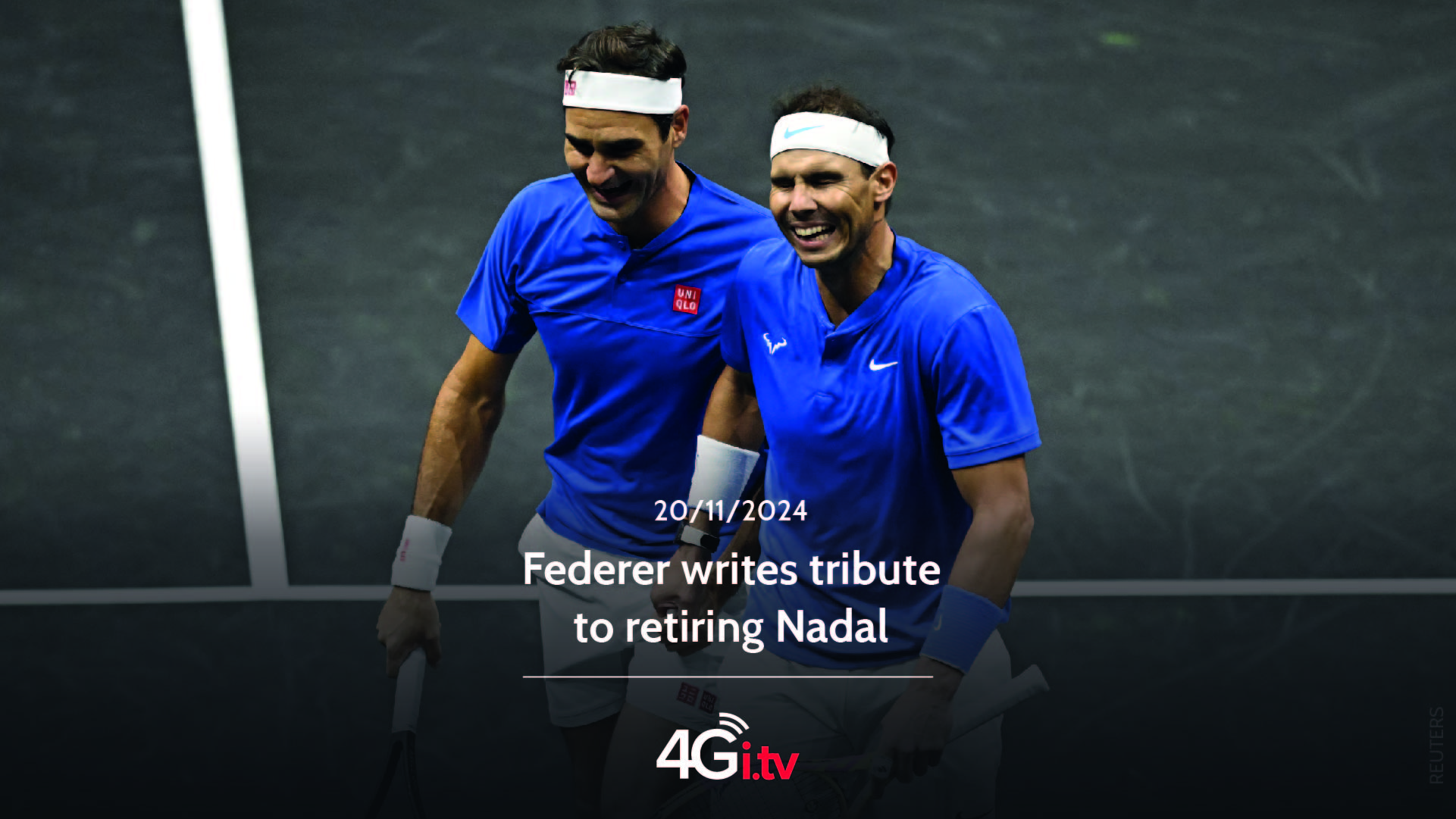 Read more about the article Federer writes tribute to retiring Nadal