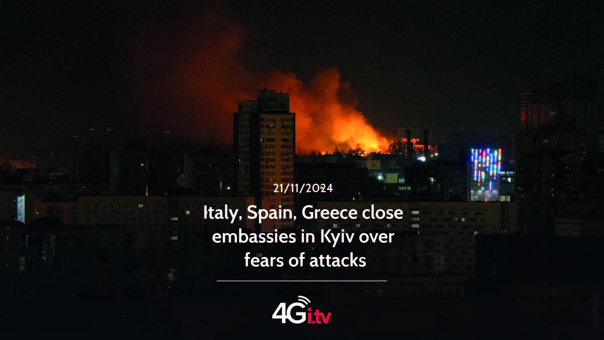 Read more about the article Italy, Spain, Greece close embassies in Kyiv over fears of attacks