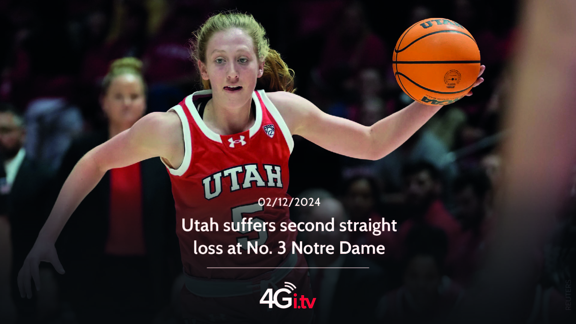 Lesen Sie mehr über den Artikel Utah suffers second straight loss at No. 3 Notre Dame