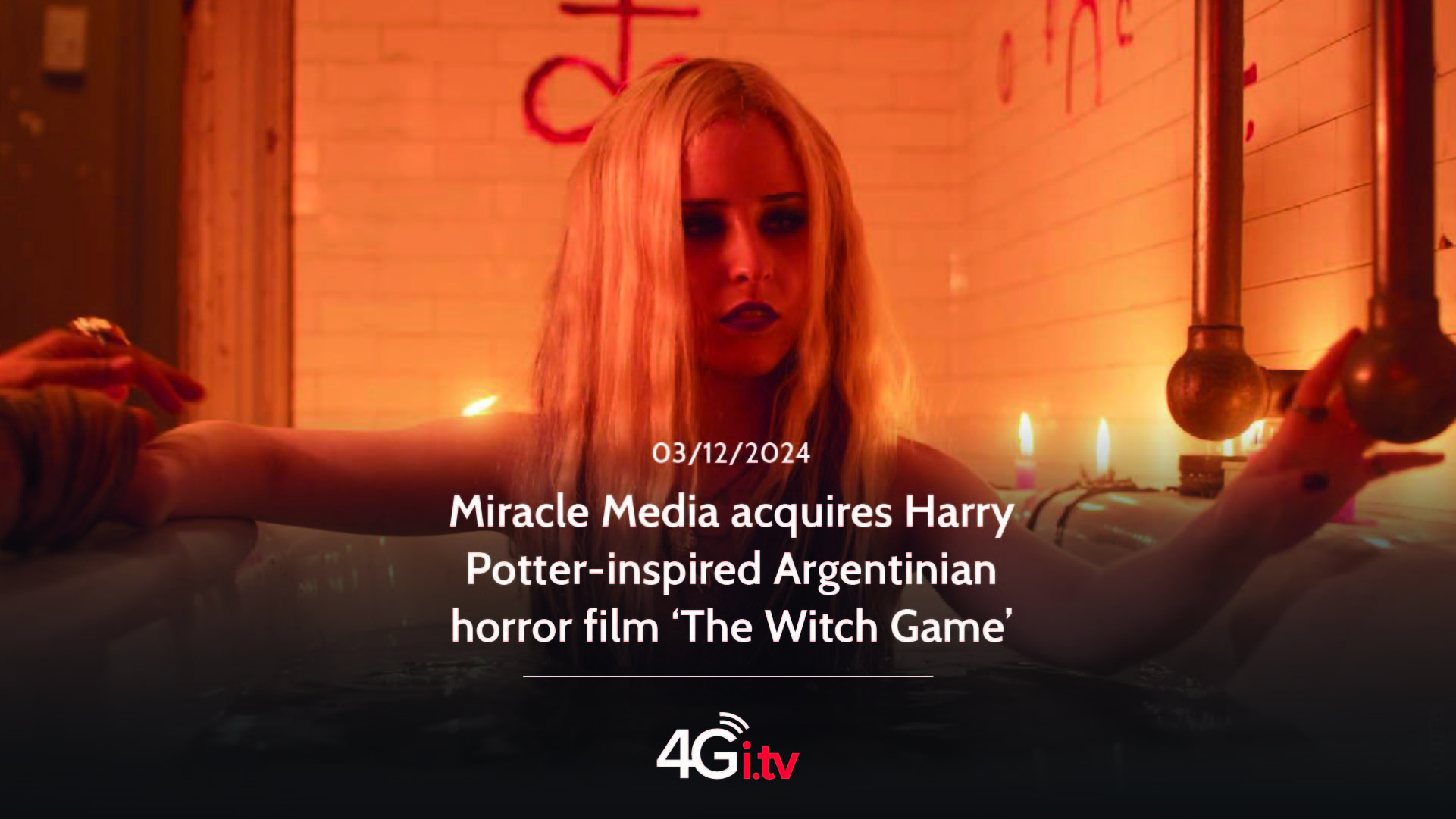 Lee más sobre el artículo Miracle Media acquires Harry Potter-inspired Argentinian horror film ‘The Witch Game’