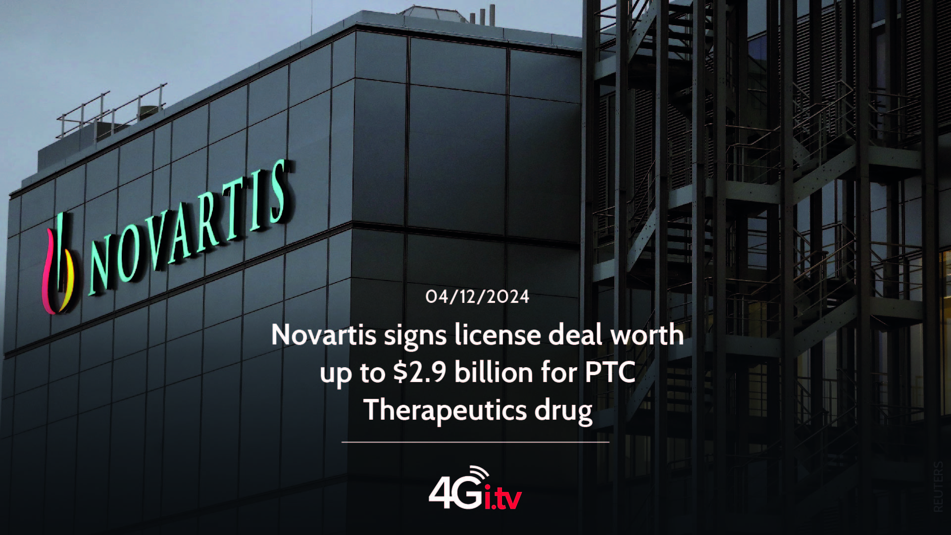 Read more about the article Novartis signs license deal worth up to $2.9 billion for PTC Therapeutics drug