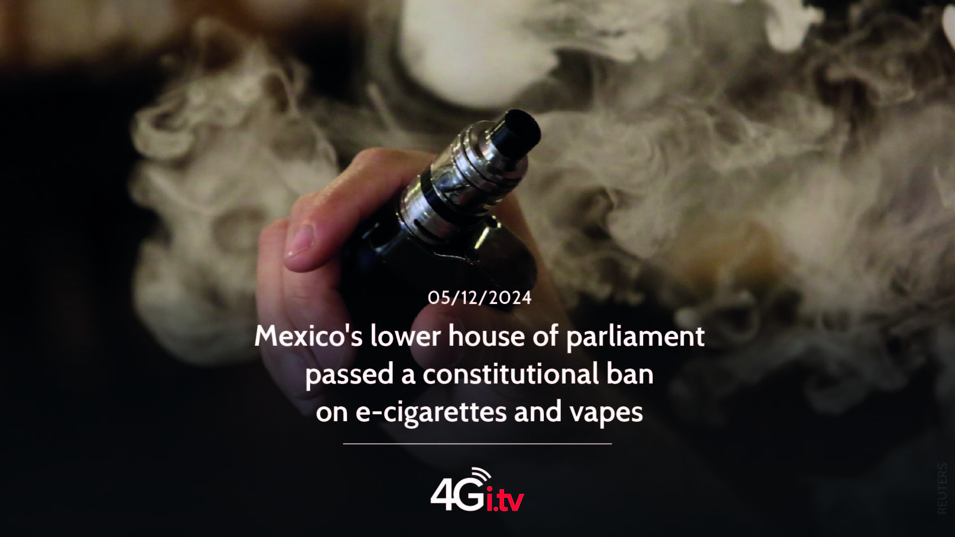 Lesen Sie mehr über den Artikel Mexico’s lower house of parliament passed a constitutional ban on e-cigarettes and vapes 