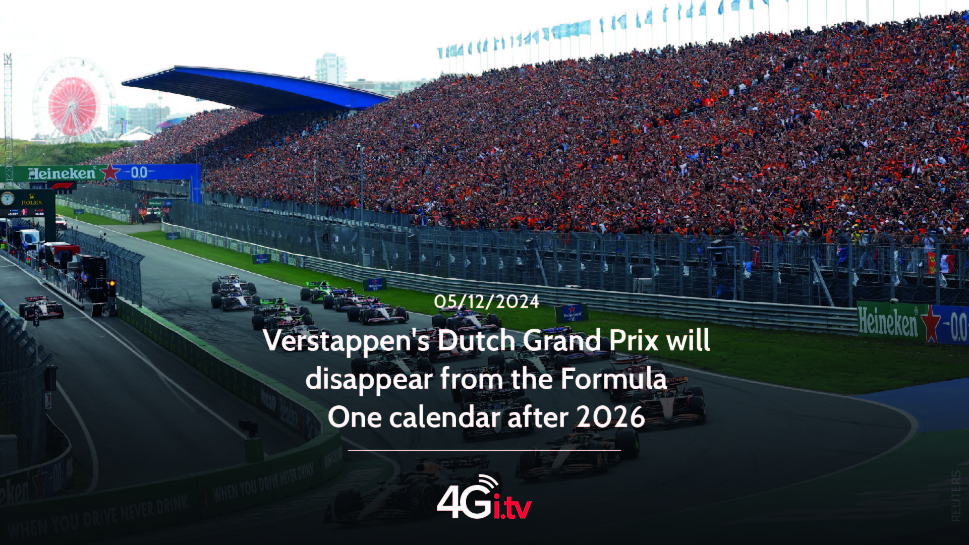 Lesen Sie mehr über den Artikel Verstappen’s Dutch Grand Prix will disappear from the Formula One calendar after 2026