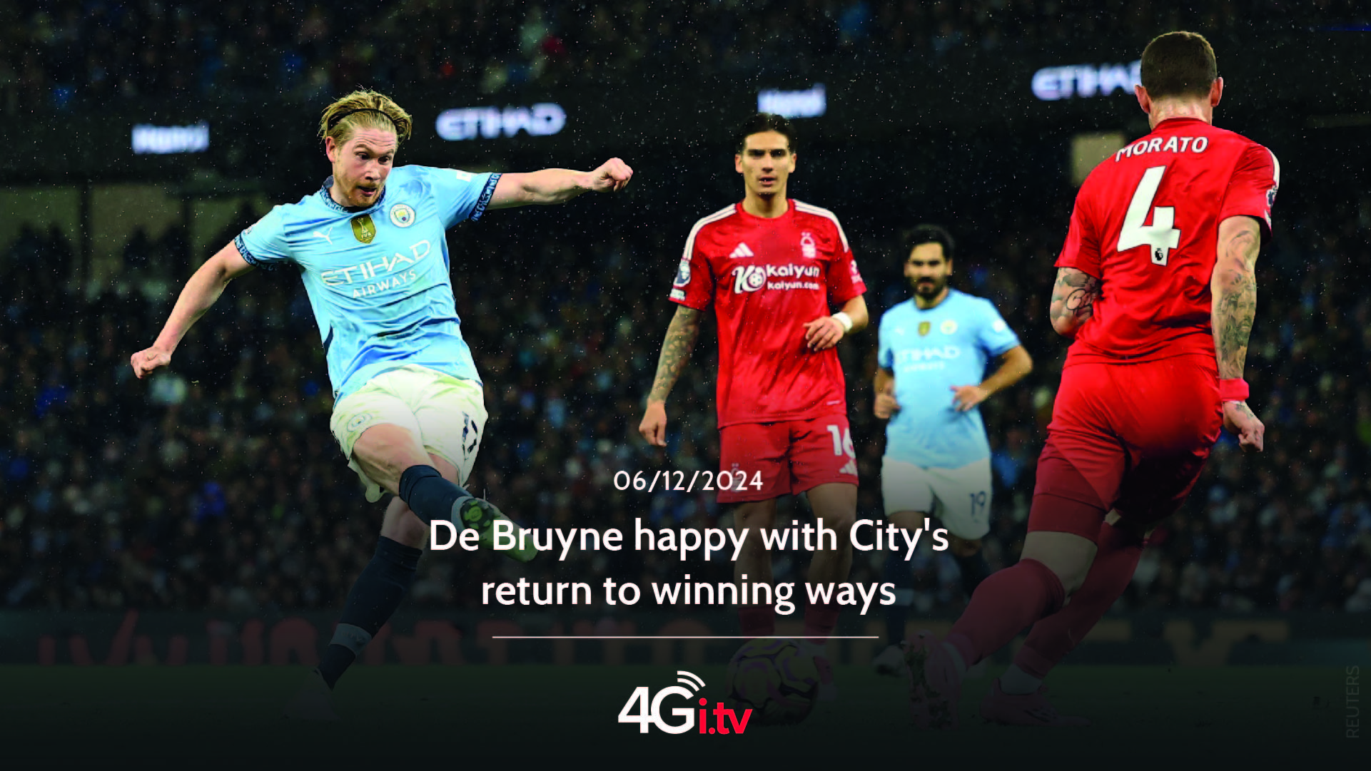 Lesen Sie mehr über den Artikel De Bruyne happy with City’s return to winning ways