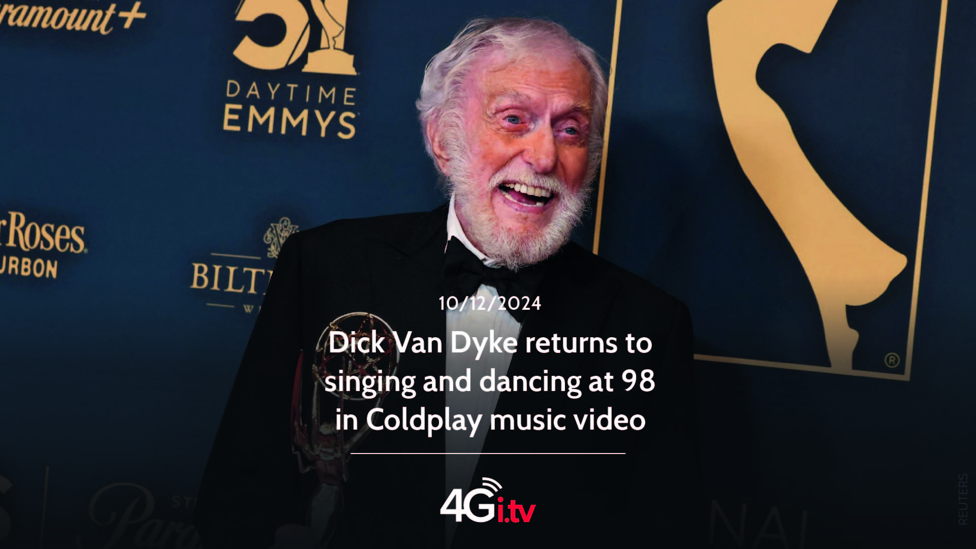 Подробнее о статье Dick Van Dyke returns to singing and dancing at 98 in Coldplay music video