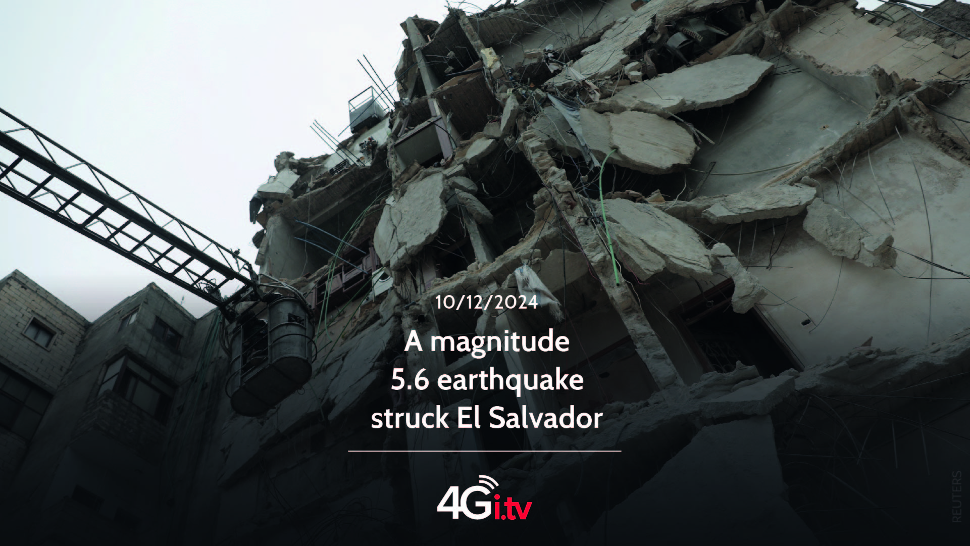 Подробнее о статье A magnitude 5.6 earthquake struck El Salvador