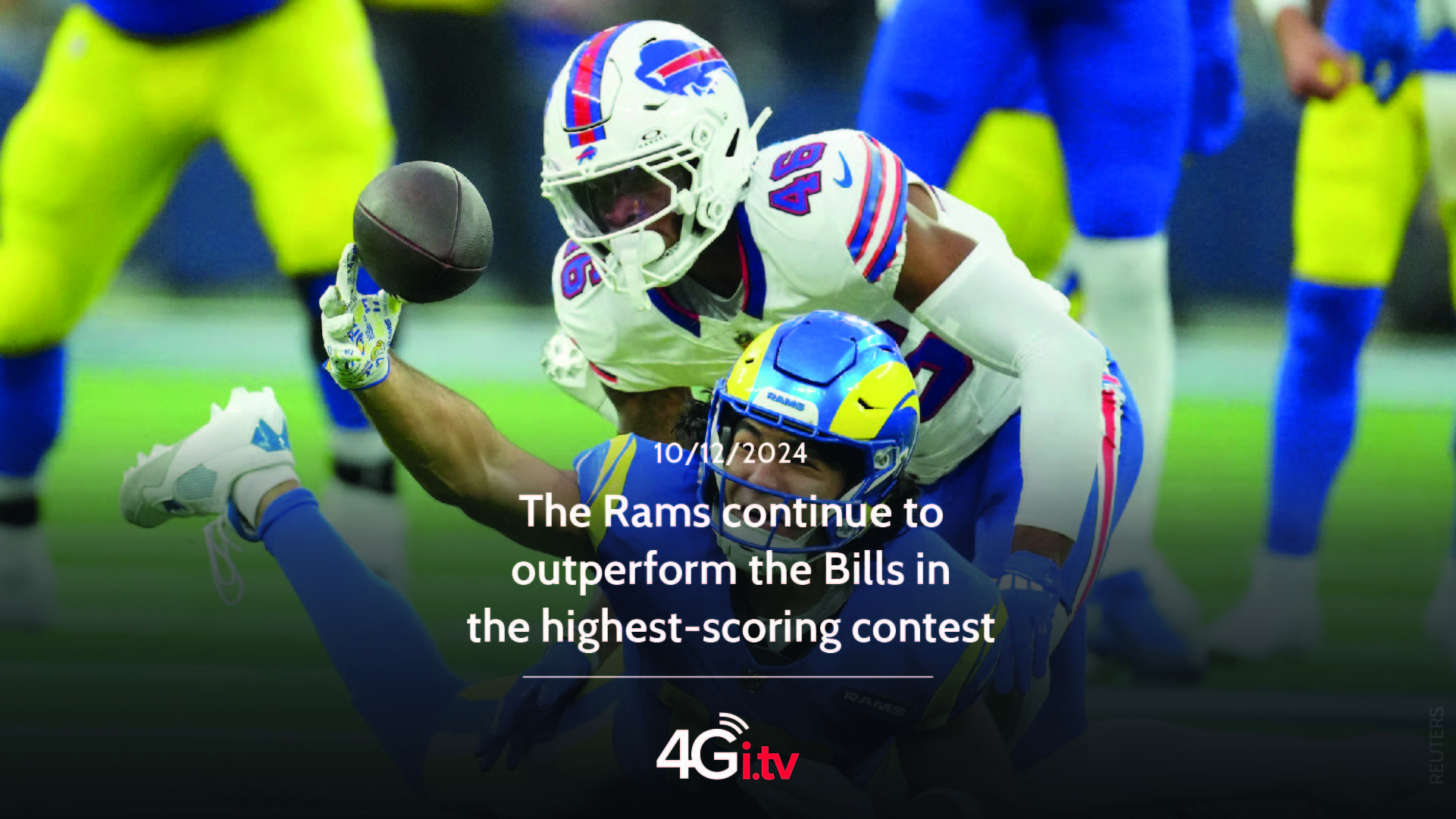 Подробнее о статье The Rams continue to outperform the Bills in the highest-scoring contest