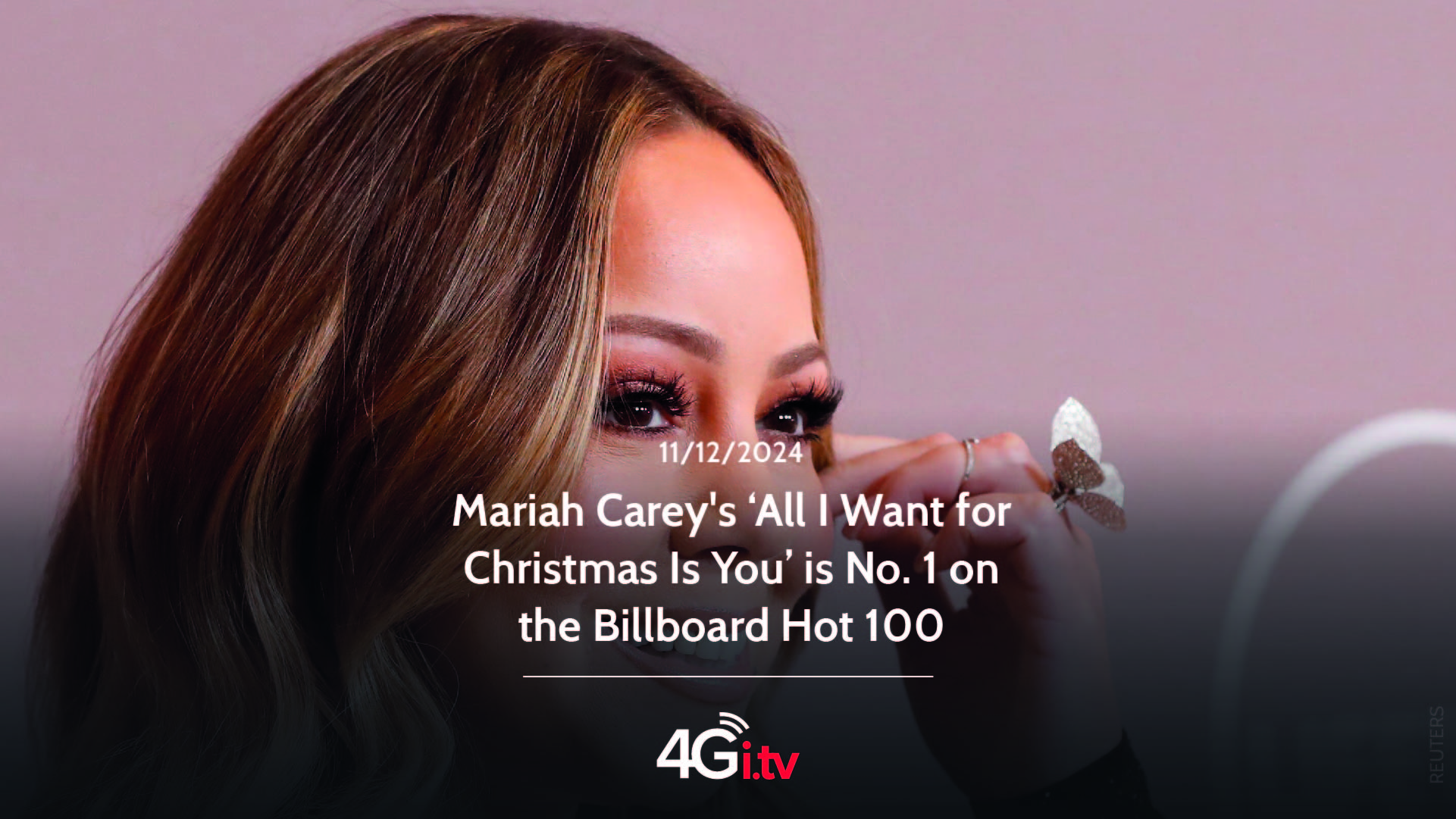 Lesen Sie mehr über den Artikel Mariah Carey’s ‘All I Want for Christmas Is You’ is No. 1 on the Billboard Hot 100