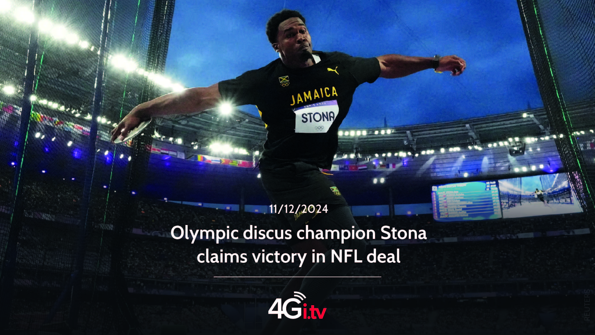 Lesen Sie mehr über den Artikel Olympic discus champion Stona claims victory in NFL deal