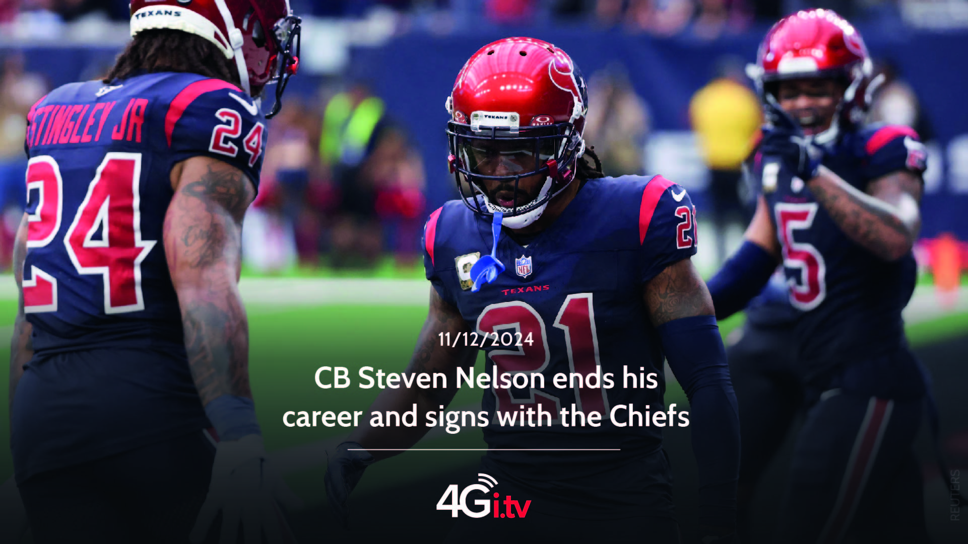 Lesen Sie mehr über den Artikel CB Steven Nelson ends his career and signs with the Chiefs