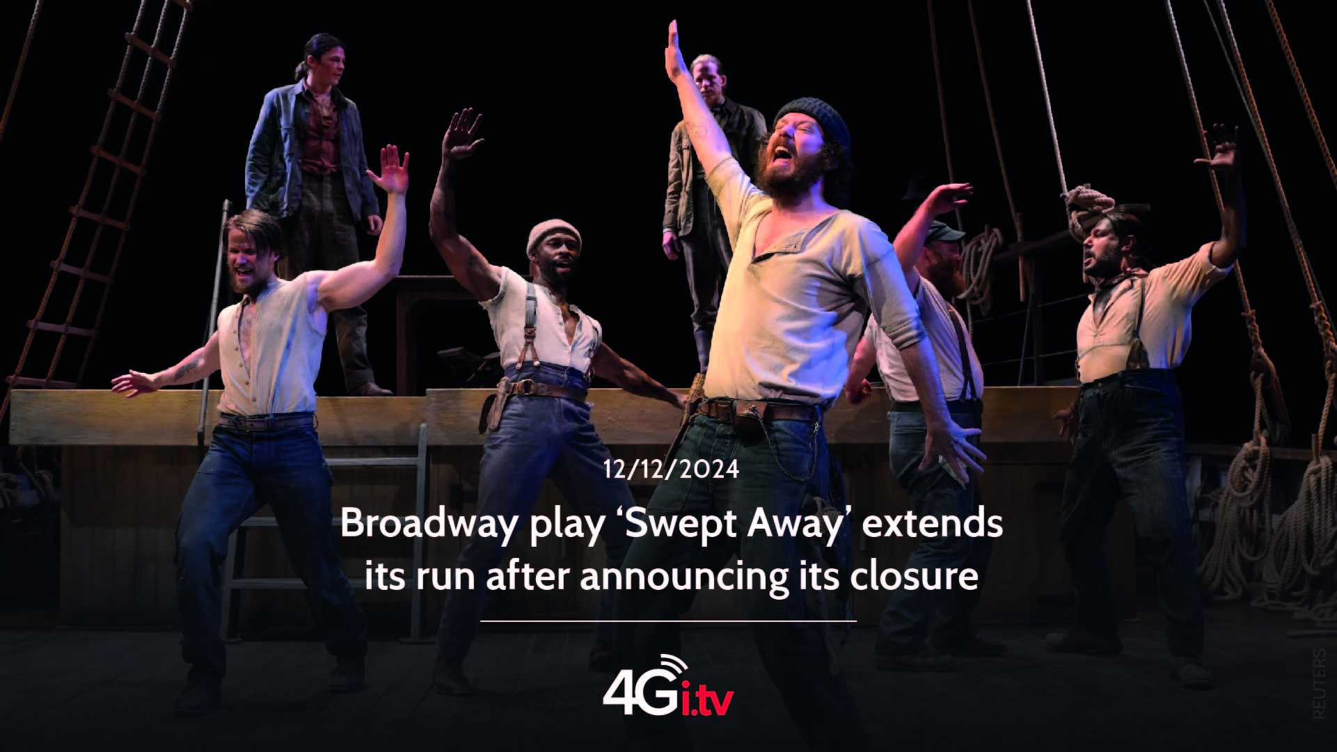 Read more about the article Broadway play ‘Swept Away’ extends its run after announcing its closure