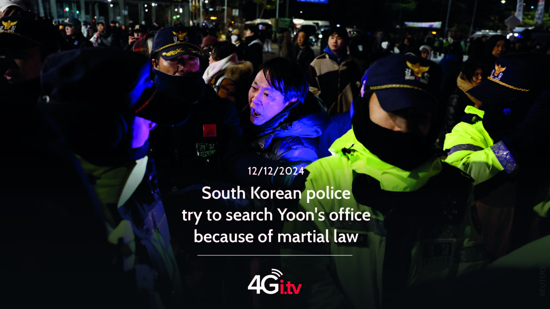 Read more about the article South Korean police try to search Yoon’s office because of martial law