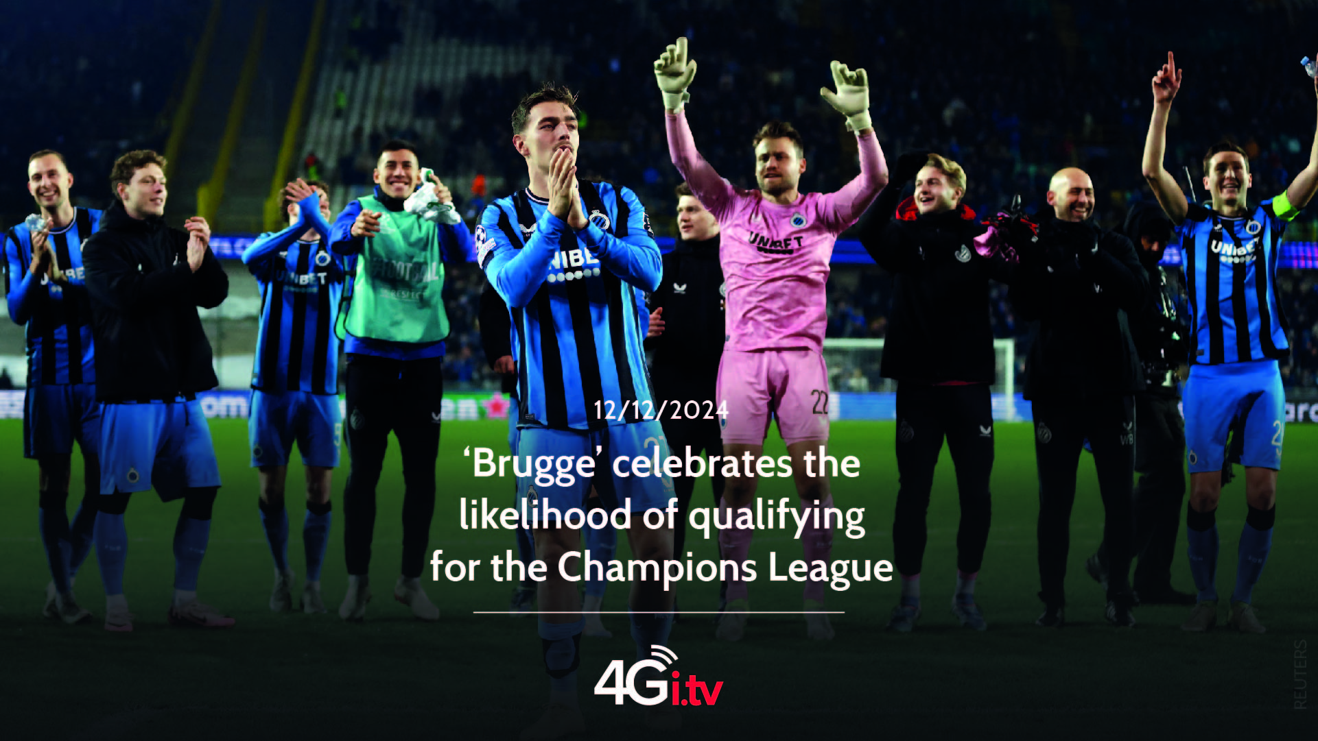 Read more about the article ‘Brugge’ celebrates the likelihood of qualifying for the Champions League