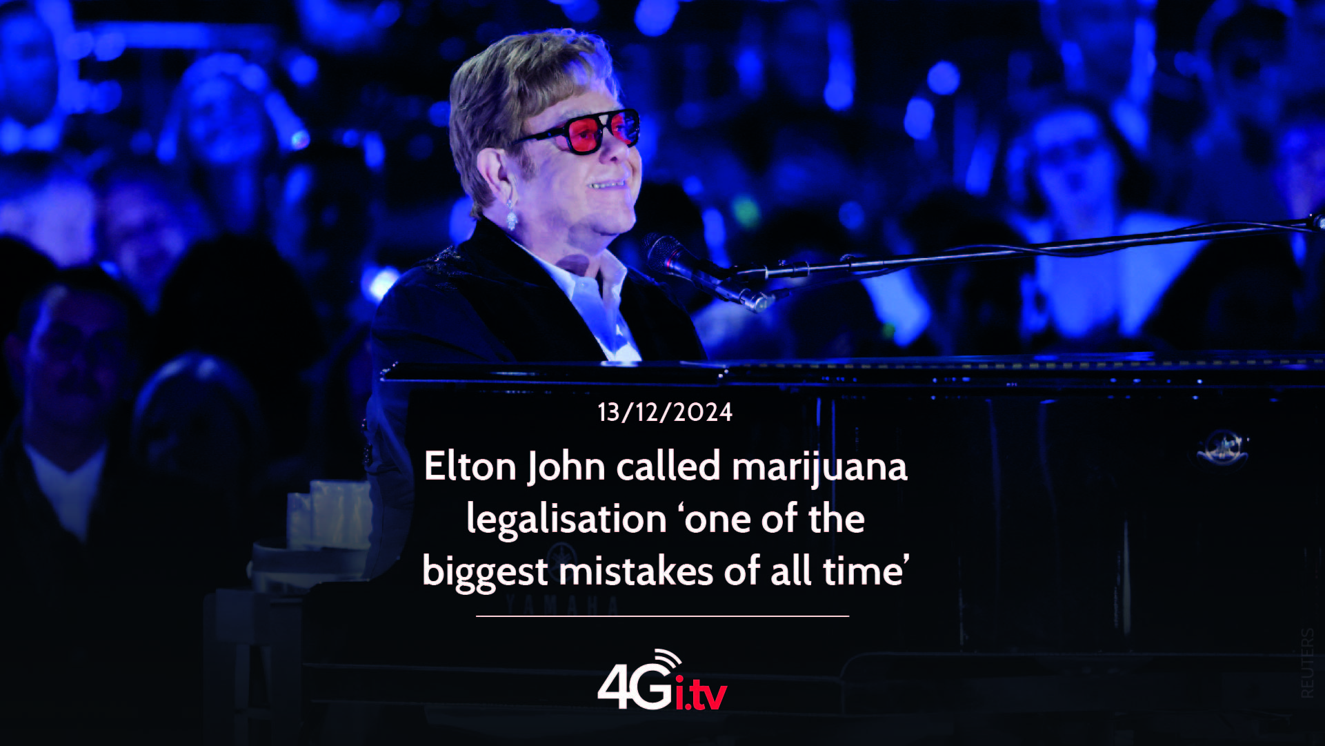 Lesen Sie mehr über den Artikel Elton John called marijuana legalisation ‘one of the biggest mistakes of all time’