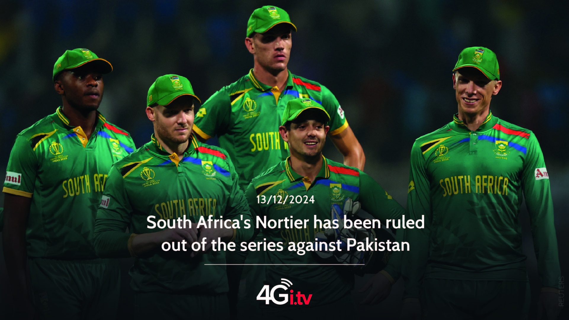 Lesen Sie mehr über den Artikel South Africa’s Nortier has been ruled out of the series against Pakistan 