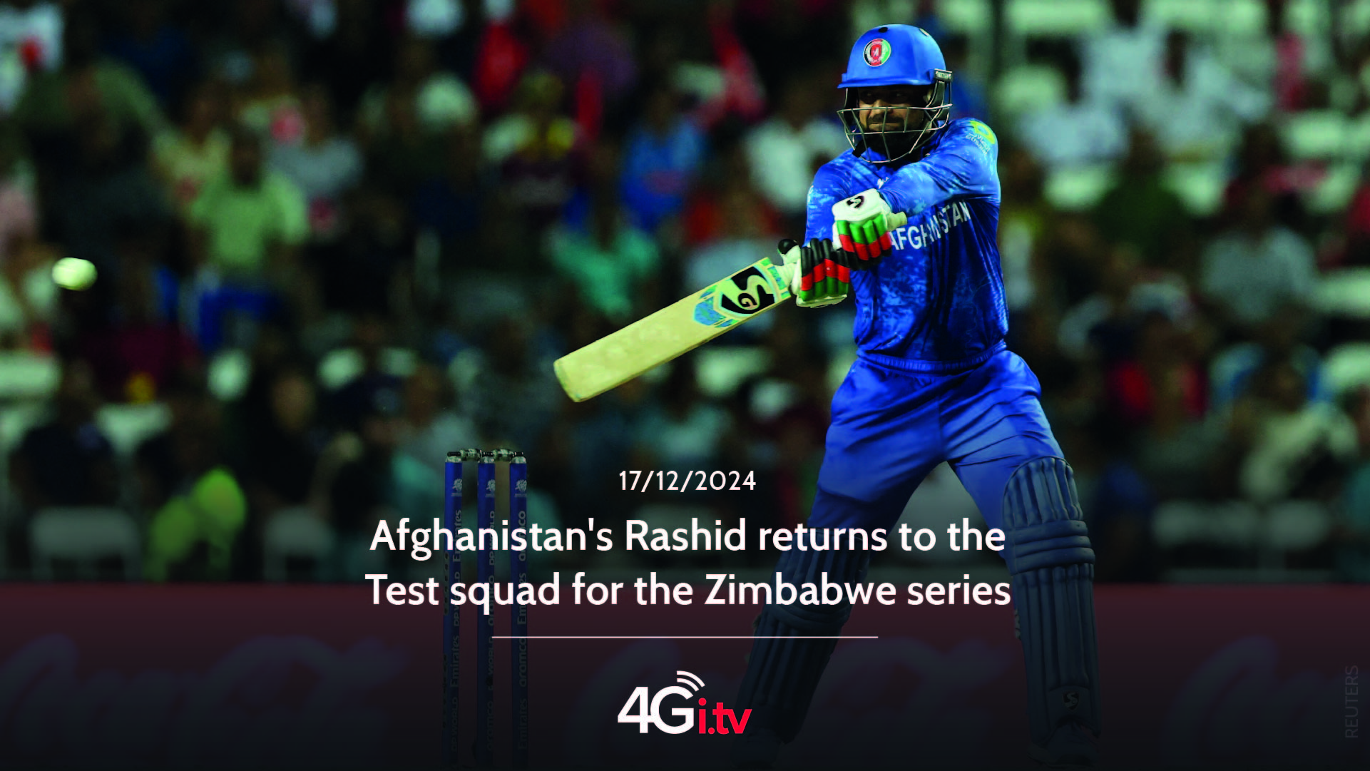 Lesen Sie mehr über den Artikel Afghanistan’s Rashid returns to the Test squad for the Zimbabwe series